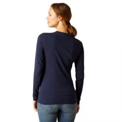 Ariat Subtle T-Shirt -Western Fashion-Ariat AriatSubtleT ShirtNavy3
