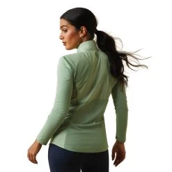 Ariat Womens Breathe 1/4 Zip Baselayer Top -Western Fashion-Ariat AriatWomensBreathequarterZipBaselayerTopbasil4