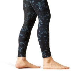 Ariat Womens EOS Print Full Seat Tights -Western Fashion-Ariat AriatWomensEOSPrintFullSeatTightsstormyskies4