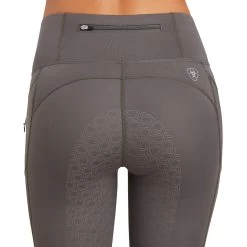 Ariat Womens Eos Full Seat Tights -Western Fashion-Ariat AriatWomensEosFullSeatTightplumgrey2