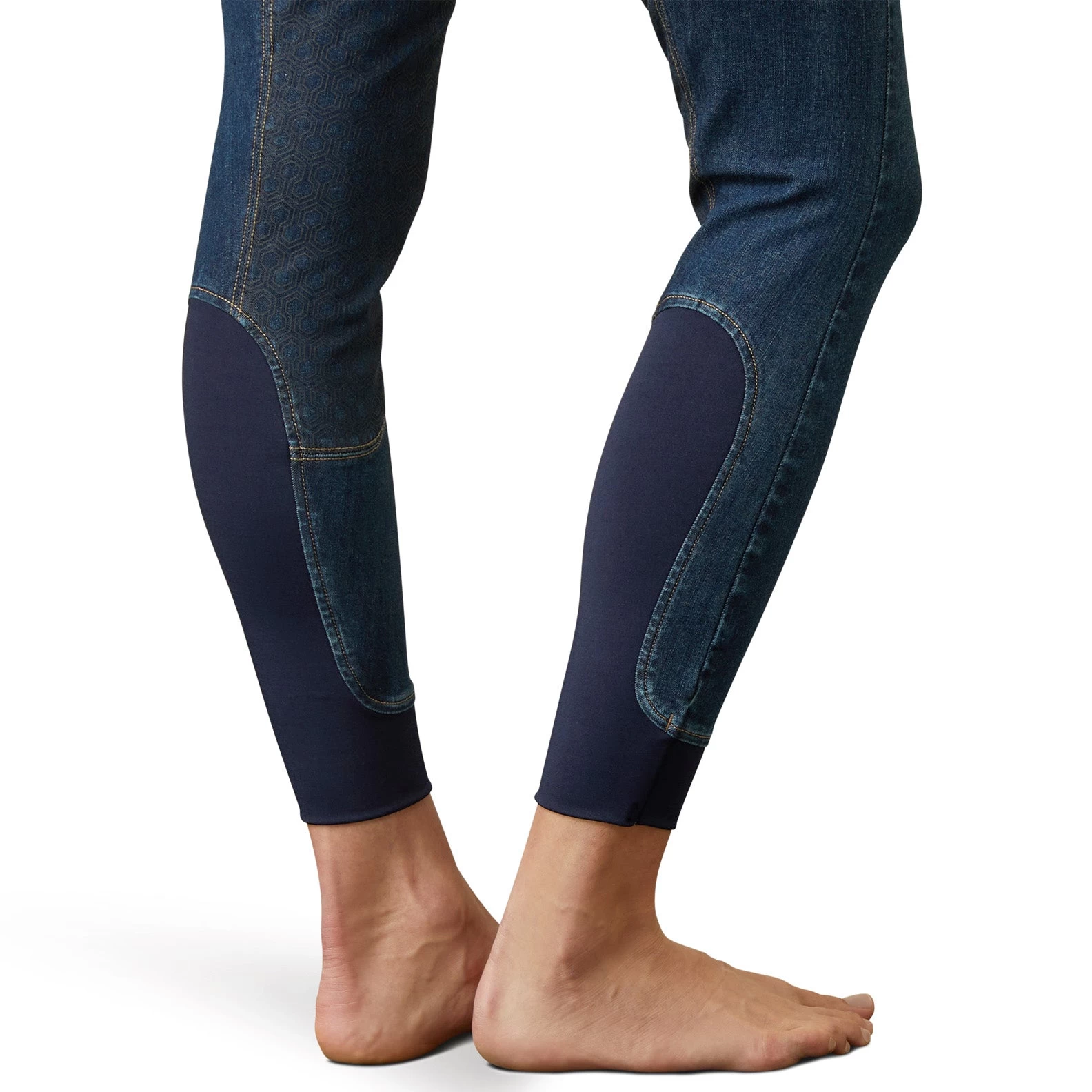 Ariat Womens Halo Denim Full Seat Breeches 6 Ariat Womens Halo Denim Full Seat Breeches - Image 4