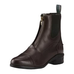 Ariat Womens Heritage IV Zip Paddock Boots -Western Fashion-Ariat AriatWomensHeritageIVZipPaddockBootbrown1