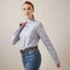 Ariat Womens Muir Long Sleeve Blouse -Western Fashion-Ariat AriatWomensMuirLongSleeveBlouse1