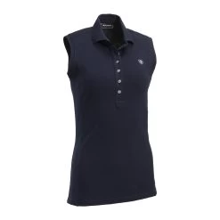 Ariat Womens Prix 2.0 Sleeveless Polo Shirt -Western Fashion-Ariat AriatWomensPrix2.0SleevelessPoloShirtnavy1