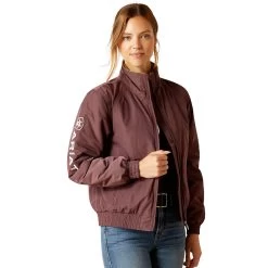 Ariat Womens Stable Team Insulated Jacket -Western Fashion-Ariat AriatWomensStableTeamInsulatedJackethuckleberry1