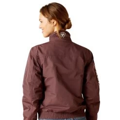 Ariat Womens Stable Team Insulated Jacket -Western Fashion-Ariat AriatWomensStableTeamInsulatedJackethuckleberry2