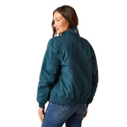 Ariat Womens Stable Team Insulated Jacket -Western Fashion-Ariat AriatWomensStableTeamInsulatedJacketreflectingpond2