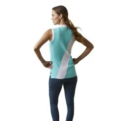 Ariat Womens Taryn Sleeveless Polo Shirt -Western Fashion-Ariat AriatWomensTarynSleevelessPoloShirt4