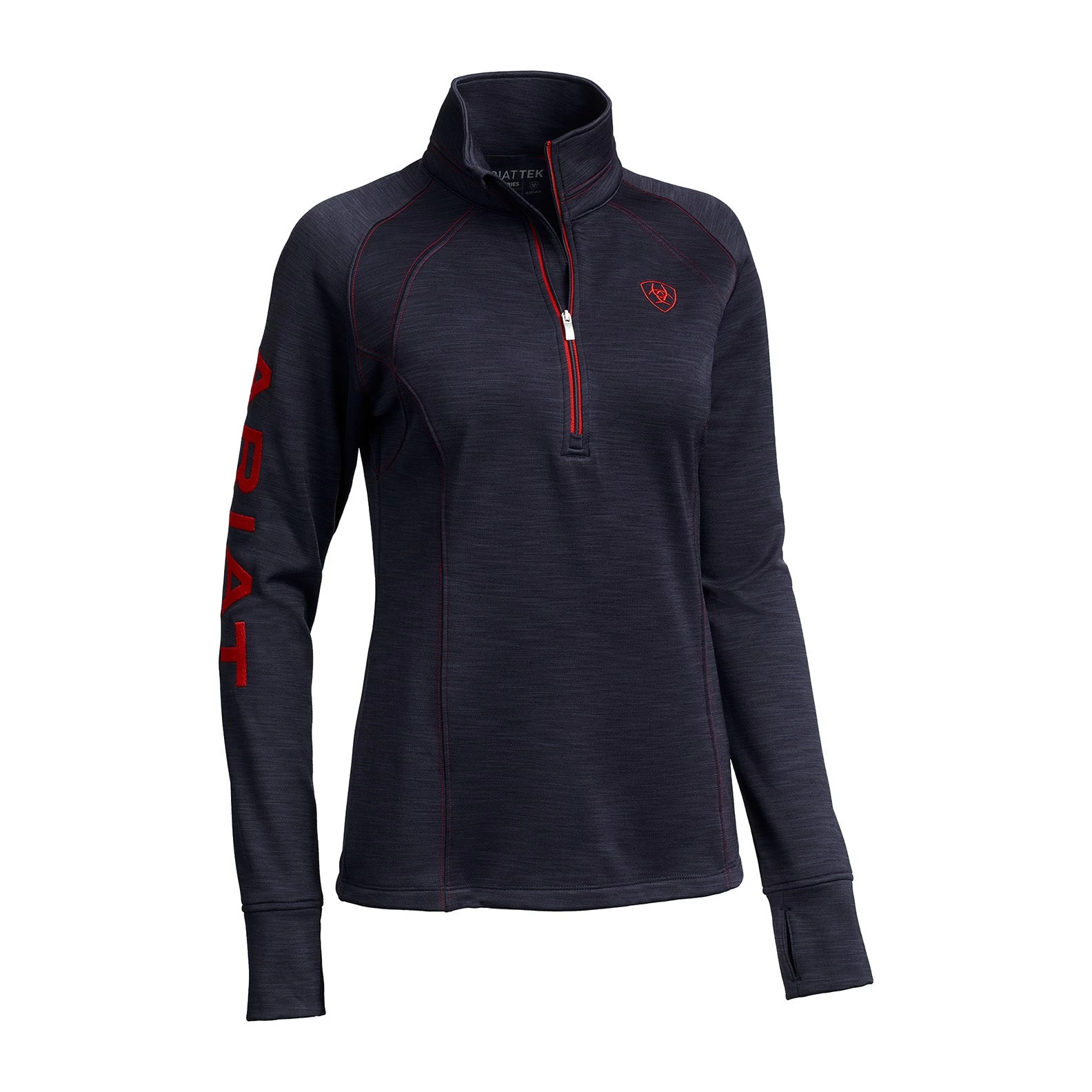 Ariat Womens Tek Team 1/2 Zip Sweatshirt 12 Ariat Womens Tek Team 1/2 Zip Sweatshirt - Image 10