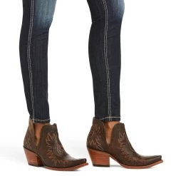 Ariat Womens R.E.A.L Mid Rise Ella Skinny Jeans 15 Ariat Womens R.E.A.L Mid Rise Ella Skinny Jeans -Western Fashion-Ariat F16 WMS WEST 10018357 detail02