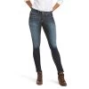 Ariat Womens R.E.A.L Mid Rise Ella Skinny Jeans 2 Ariat Womens R.E.A.L Mid Rise Ella Skinny Jeans -Western Fashion-Ariat F16 WMS WEST 10018357 front