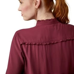Ariat Womens Clarion Blouse -Western Fashion-Ariat F23 WMS ENGL 10046020 detail04