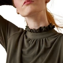 Ariat Womens Inverness Long Sleeve Top 19 Ariat Womens Inverness Long Sleeve Top -Western Fashion-Ariat F23 WMS ENGL 10046339 detail04