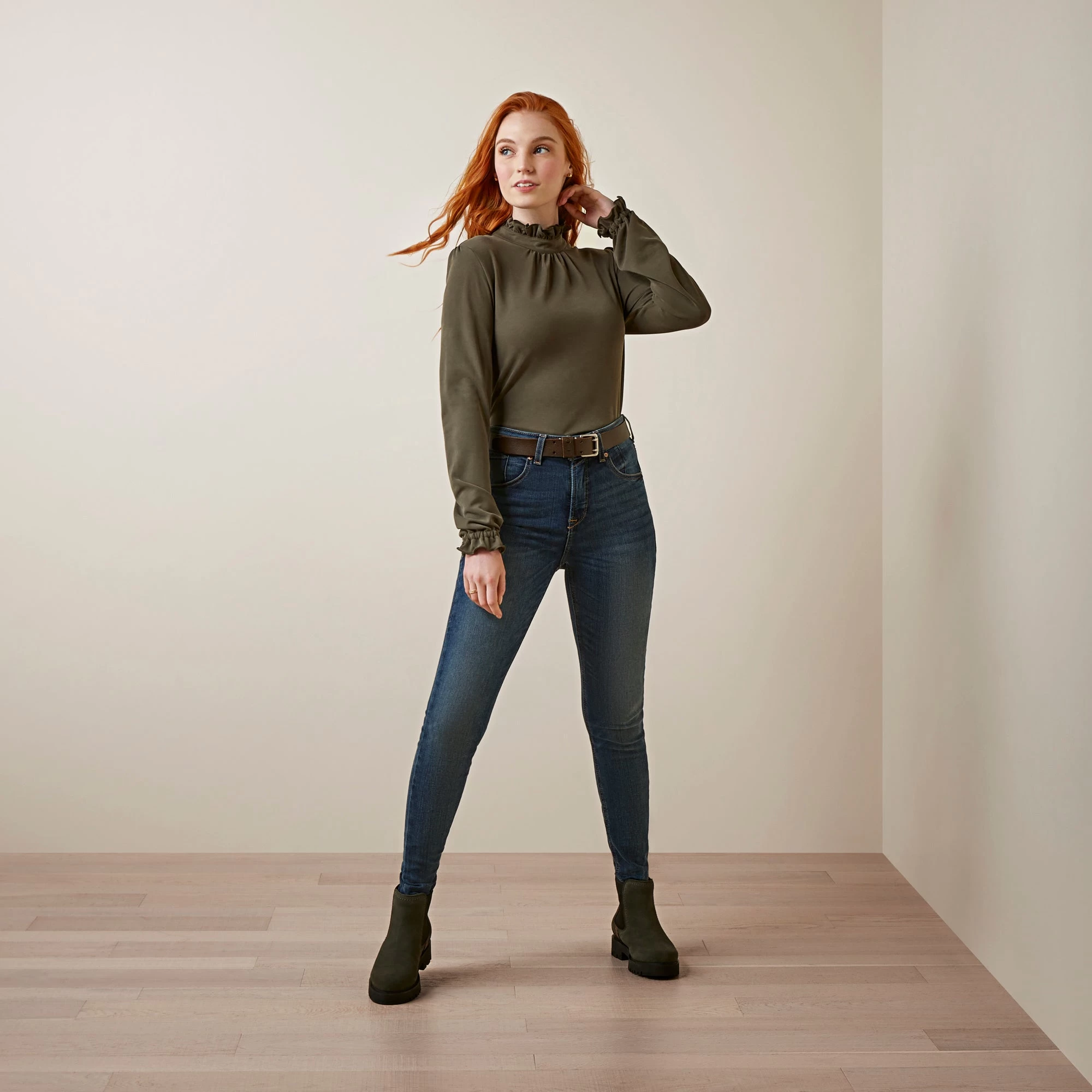 Ariat Womens Inverness Long Sleeve Top 4 Ariat Womens Inverness Long Sleeve Top - Image 2