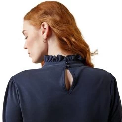 Ariat Womens Inverness Long Sleeve Top 26 Ariat Womens Inverness Long Sleeve Top -Western Fashion-Ariat F23 WMS ENGL 10046340 detail03