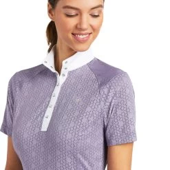 ARIAT WOMENS SHOWSTOPPER SHOW SHIRT - DUSK -Western Fashion-Ariat adfe2e4c57ca6a7584b691bc2ea3edb3