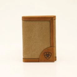 Ariat Canvas Double Stitch Rodeo Wallet