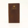 Ariat Inlay Ribbon Logo Rodeo Wallet -Western Fashion-Ariat ariat inlay ribbon logo rodeo wallet