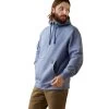 ARIAT MENS REBAR WORKMAN 1/4 ZIP HOODIE - BLUE HEATHER -Western Fashion-Ariat c3f1443d1161ee1d351c21f0652df189