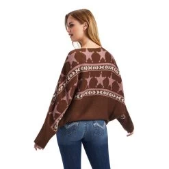 ARIAT WOMENS LAWLESS SWEATER -Western Fashion-Ariat c57412998d2fa0ea571e8dd1a72578fa