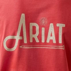 ARIAT WOMENS REBAR WORKMAN GRAPHIC T-SHIRT - TEABERRY -Western Fashion-Ariat f1a5086fcabfcdad697a1bb534c4d318