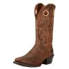 ARIAT MENS SPORT SQUARE TOE WESTERN BOOT -Western Fashion-Ariat f7225e7a971e8eb8fa81839f35d590a1