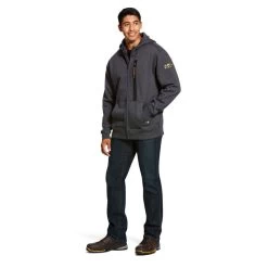 ARIAT MENS REBAR WORKMAN ZIP HOODIE
